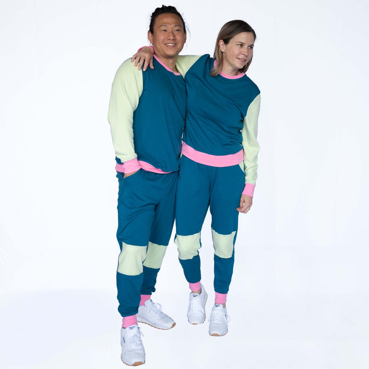 sustainable sweatpants and sweatshirts organic cotton for men and women