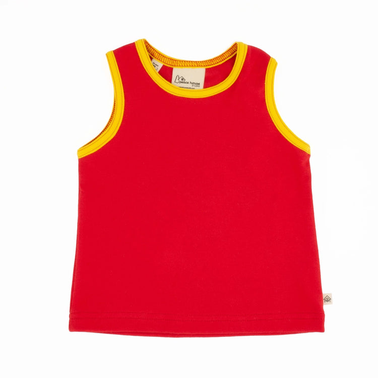 organic cotton baby and kids tank tops