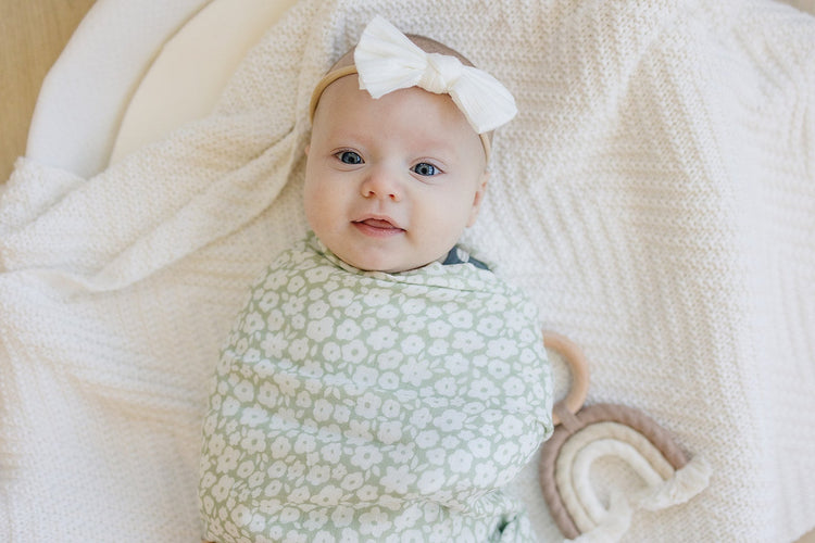 muslin swaddle baby