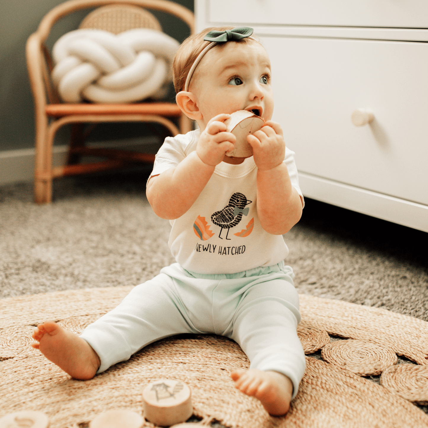 Organic Graphic Bodysuit Set | spring 4 pack + 1 free