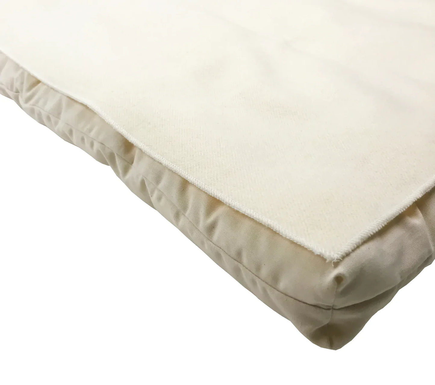 Wool Puddle Pad - Organic Cotton Futon Mattress Protector - Nature's Crib