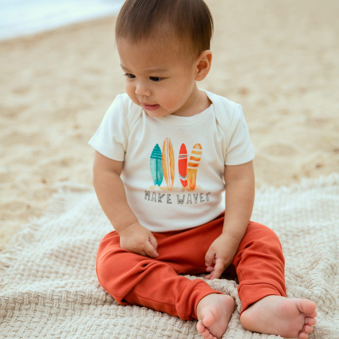 Organic Graphic Bodysuit Set | summer 4 pack + 1 free