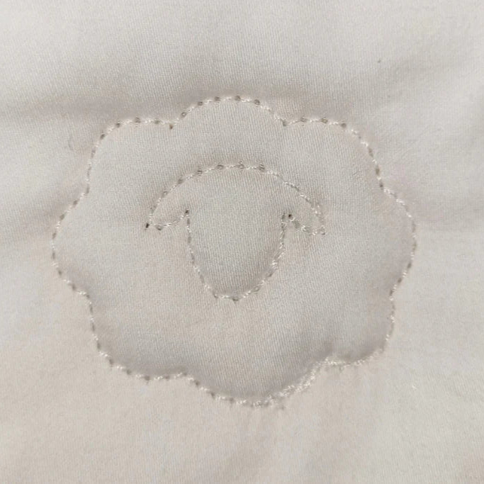 Holy Lamb Organics Wool Crib Comforter Sheep