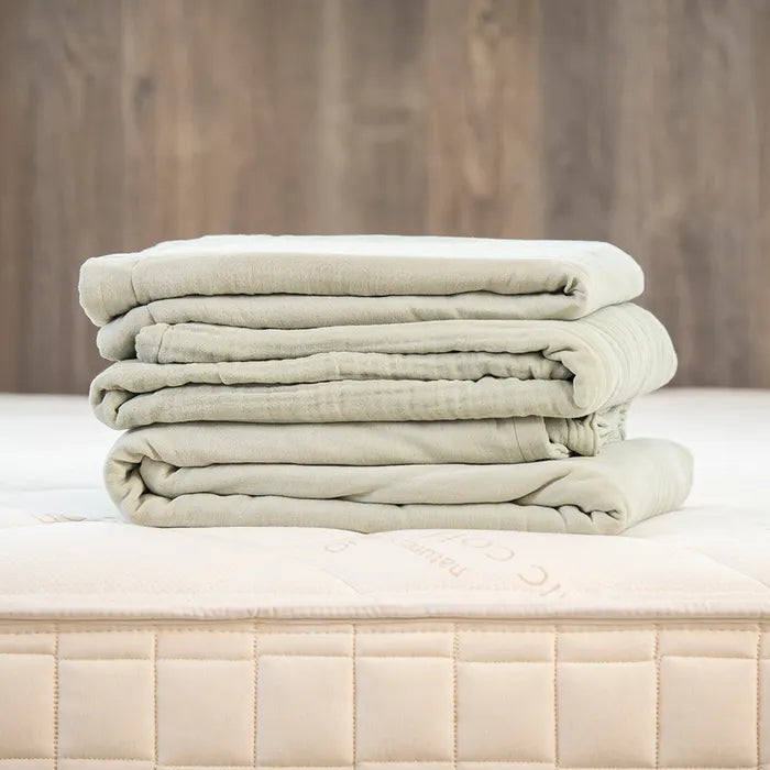 Naturepedic Organic Cotton Breathable Muslin Blanket