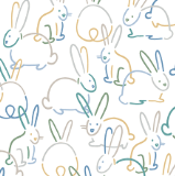 Organic Cotton Footie | bunnies
