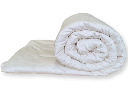 Soaring Heart quilted organic cotton comforter