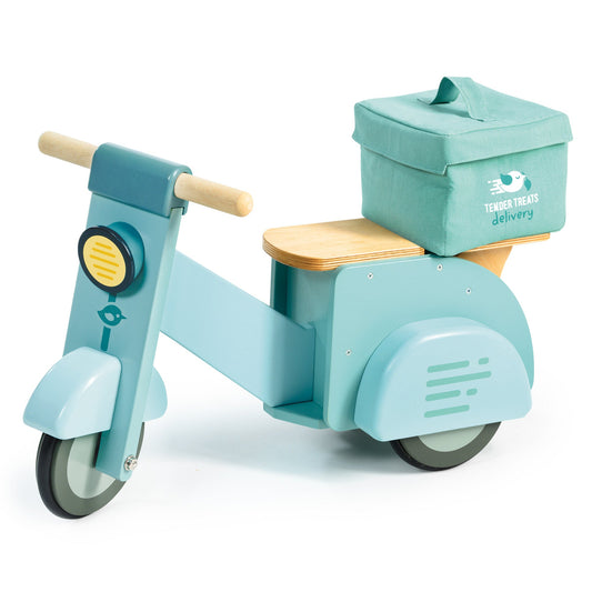 Tender Leaf toys Delivery Scooter Blue