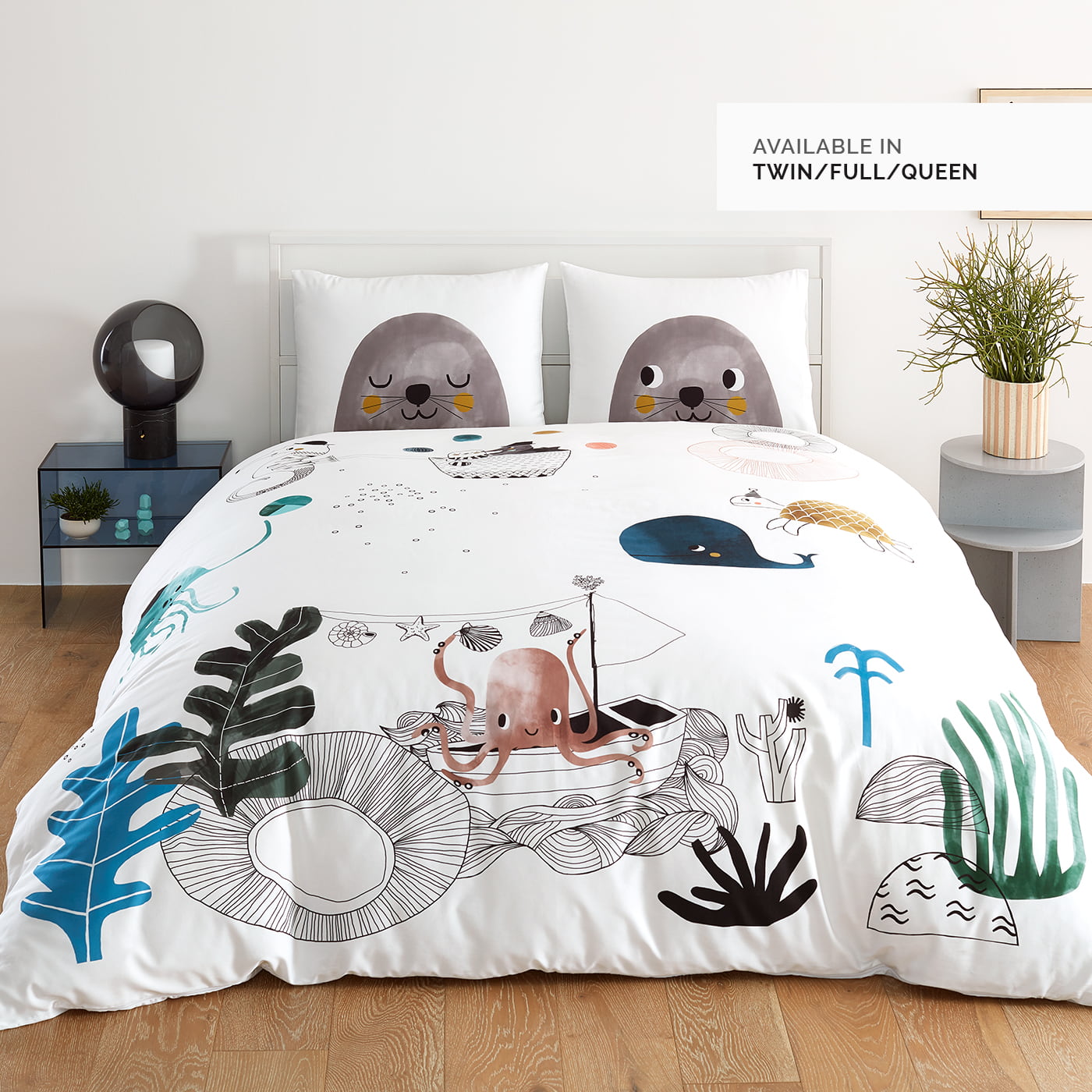 Underwater Love Duvet Cover & Pillowcase Set