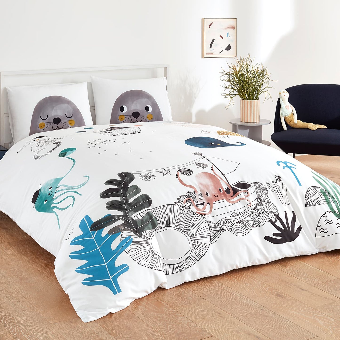 Underwater Love Duvet Cover & Pillowcase Set