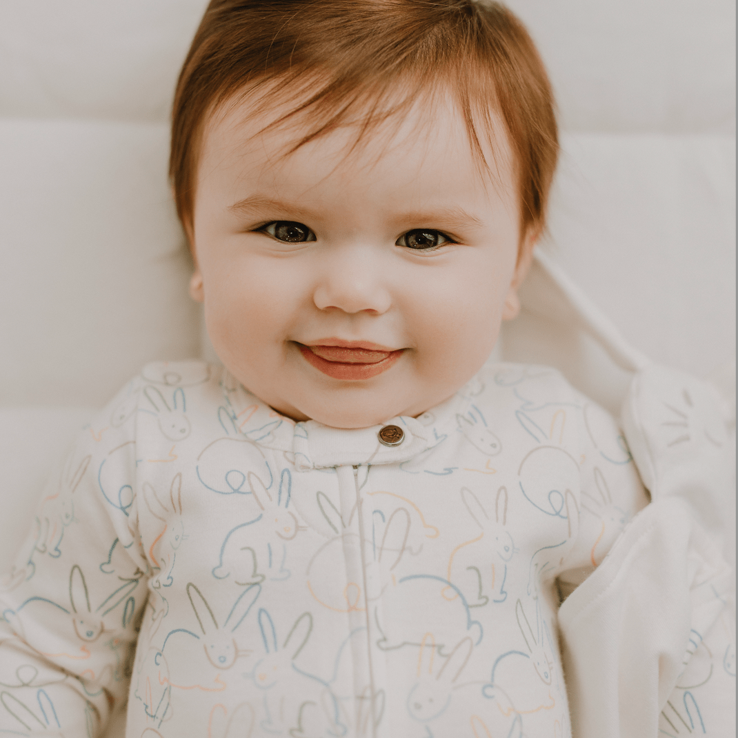 Organic Cotton Footie | bunnies