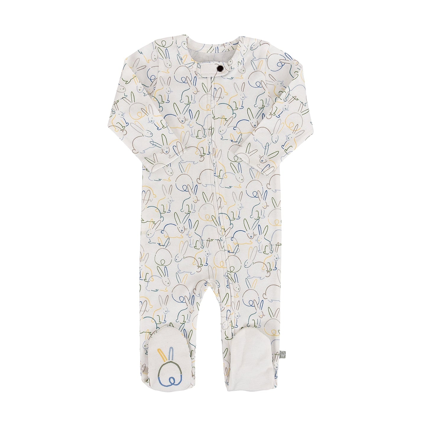 Organic Cotton Footie | bunnies