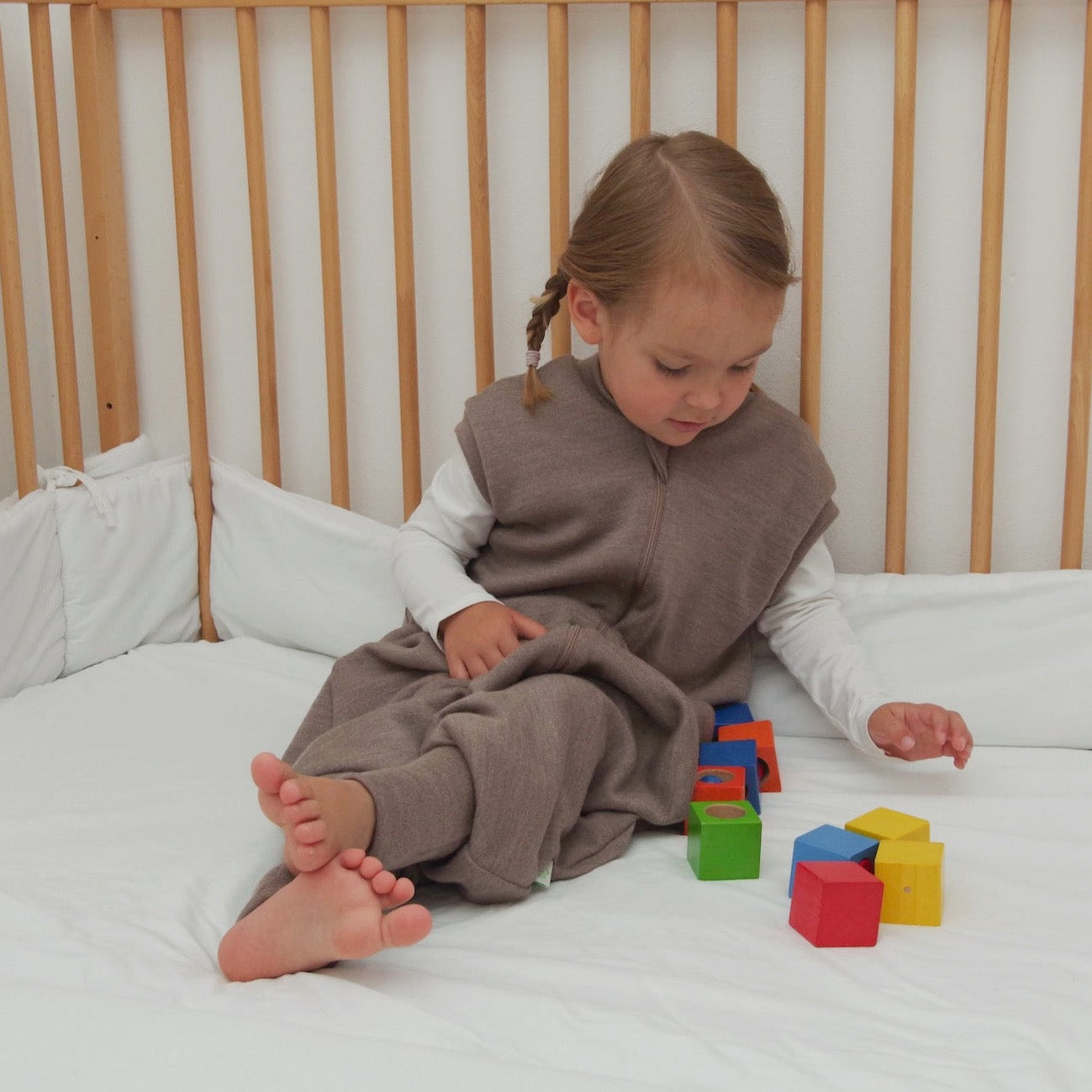 child-in- merino wool sleep sack
