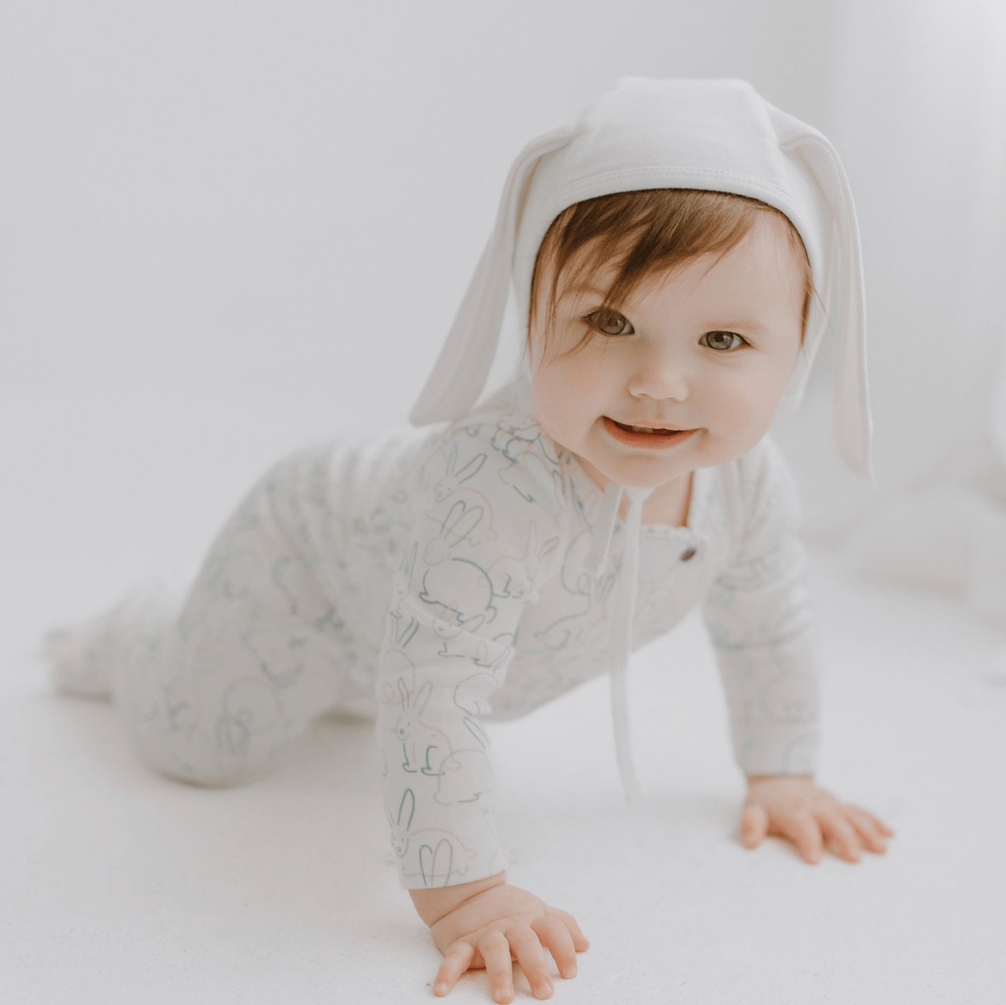 Organic Cotton Footie | bunnies