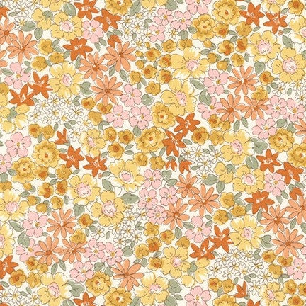 made in USA cotton crib sheet floral