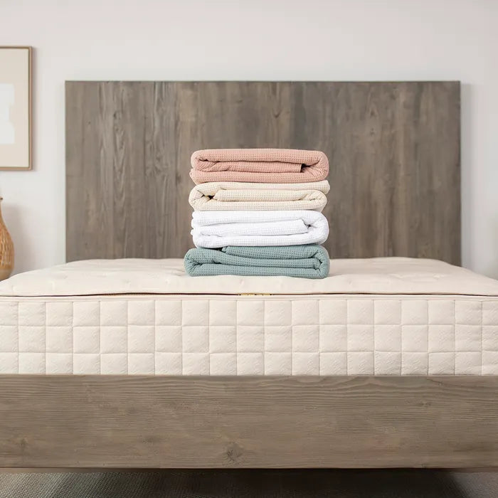 Naturepedic-Organic Cotton Waffle Blanket