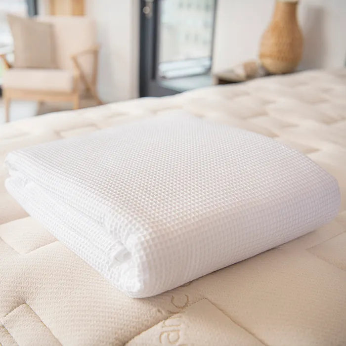 Naturepedic-Organic Cotton Waffle Blanket