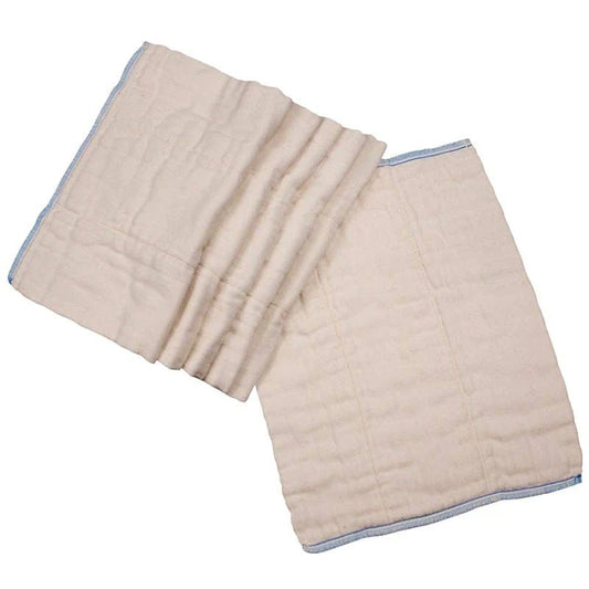 oso cozy traditional cotton prefolds 7 - 15 lbs