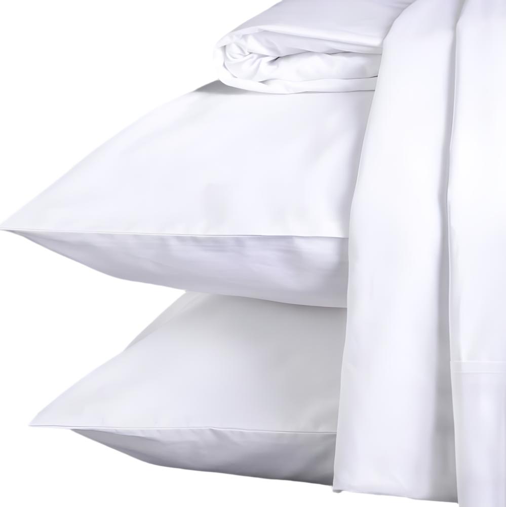 Sleep & Beyond Organic Cotton Percale Sheet Set White