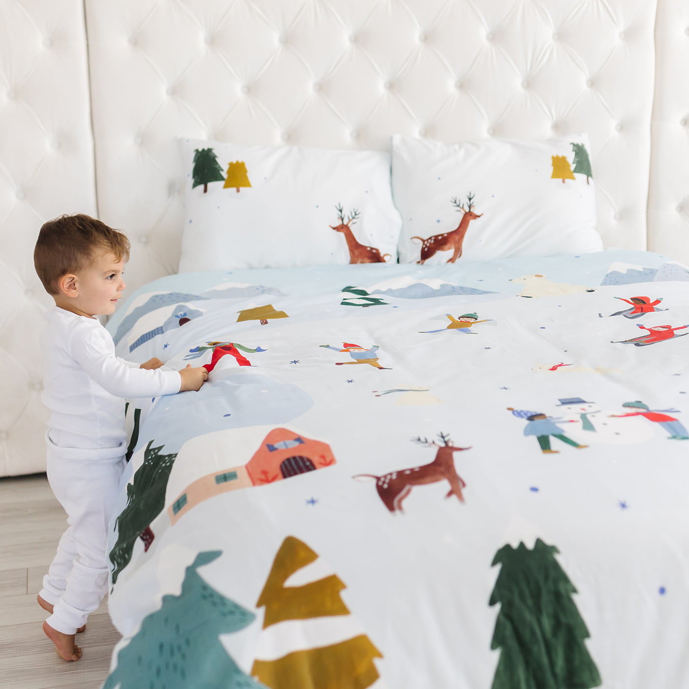 Snowy Day Duvet Cover & Pillowcase