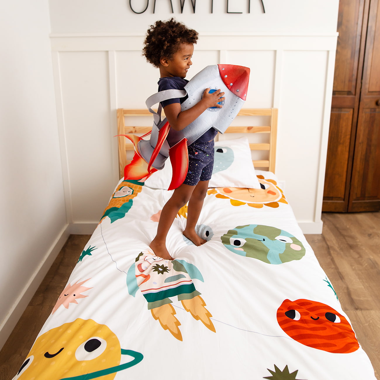 Space Explorer Duvet Cover & Pillowcase