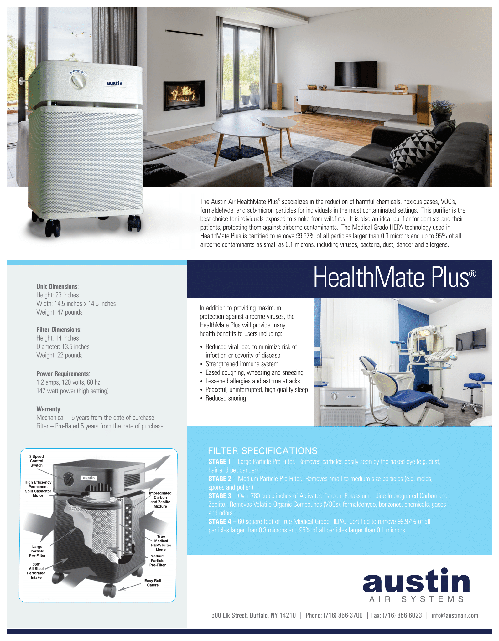 ,Austin Air Healthmate Plus