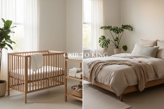 baby crib adult bed organic bedding
