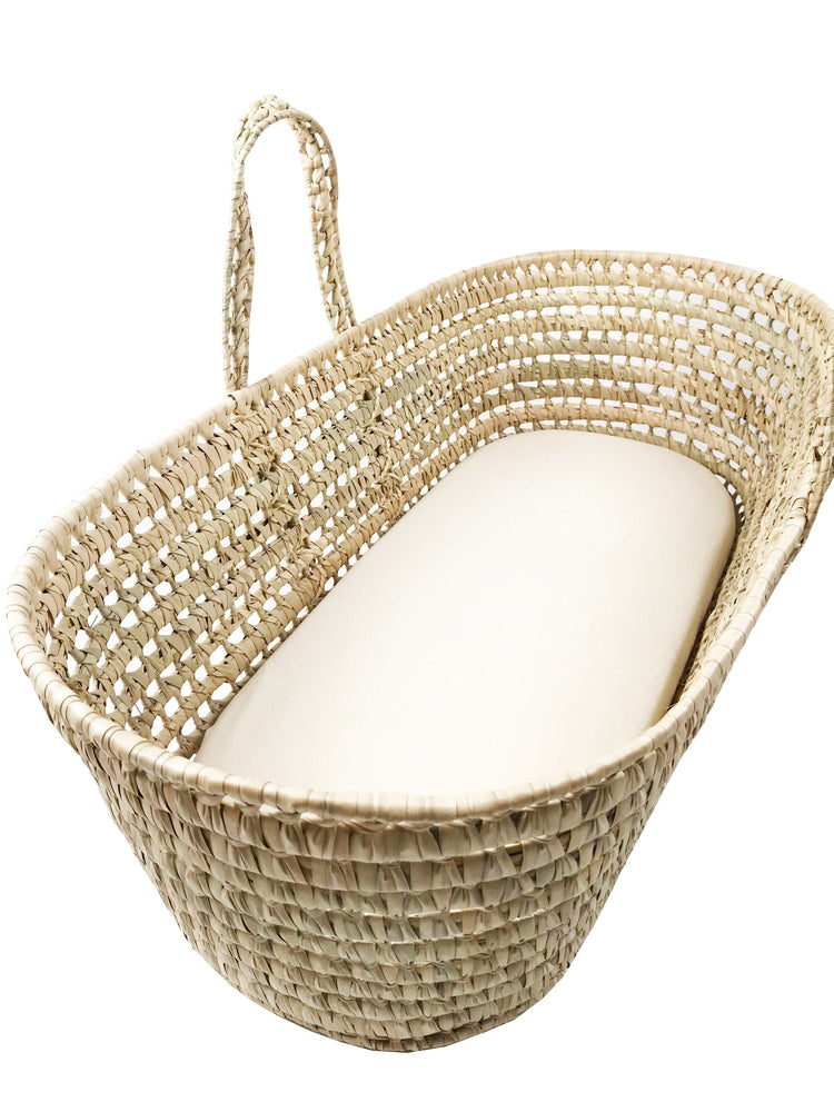 Organic Bassinet, Cradle & Moses Basket Sheets