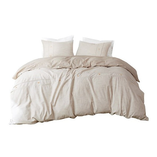 Organic Cotton Duvet Cover Set 