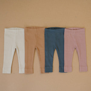 Dusty Rose Organic Leggings