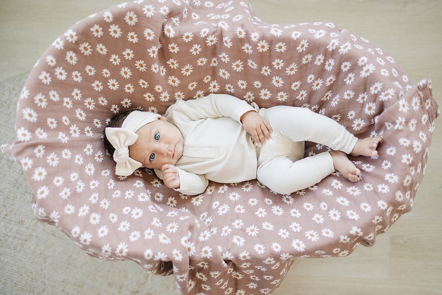 Daisy Dream Muslin Quilt - Nature's Crib