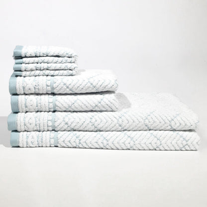 Prague™ 100% Organic 6 Piece Bath Towel Set