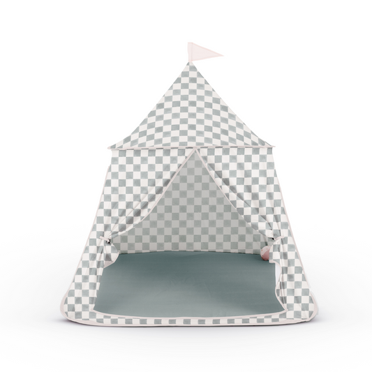 Toki Mats Checker Matcha Play Tent
