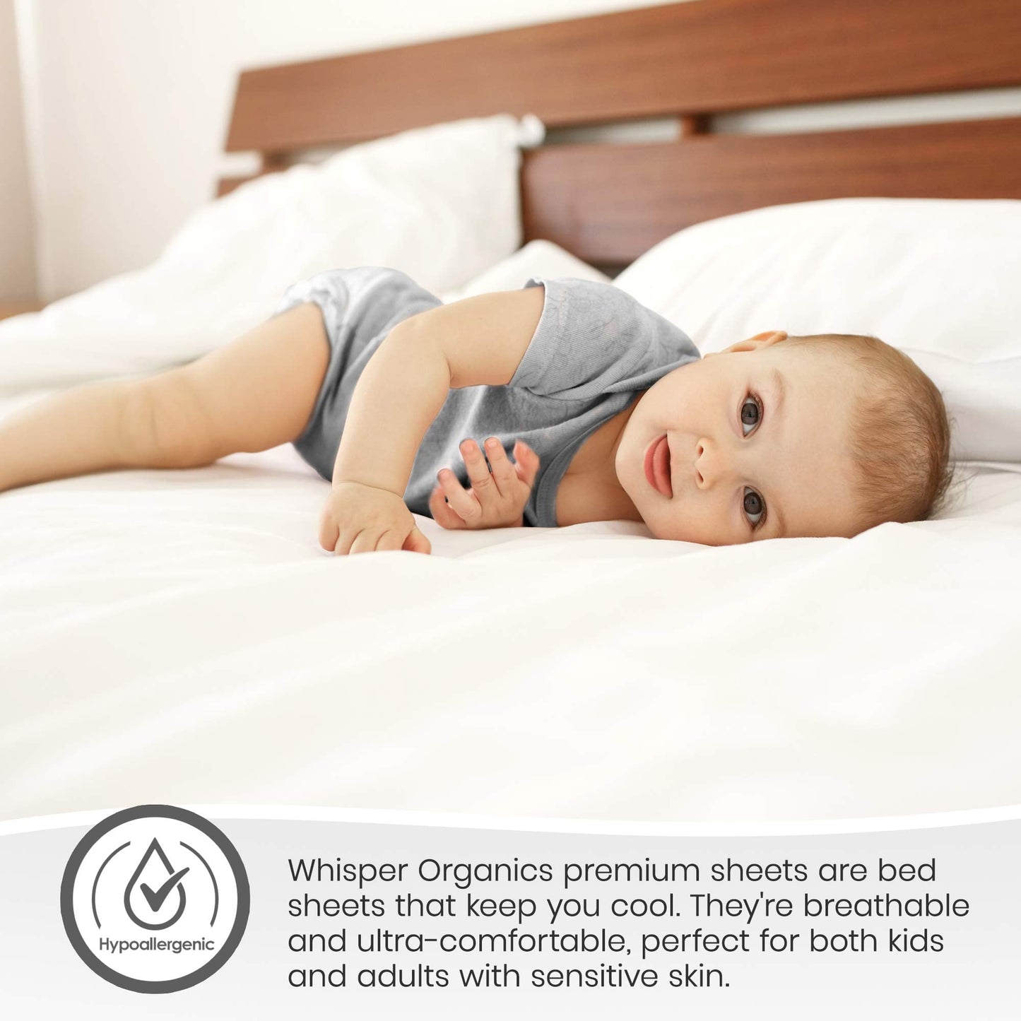 500 TC Sateen Fitted Sheet