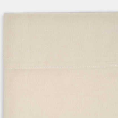 American Blossom Linens Percale Sheet  Closeup of Hem