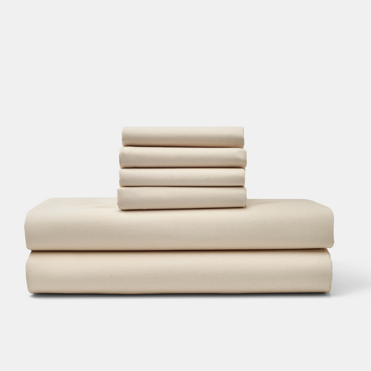 American Blossom Linens Percale Sheet Set