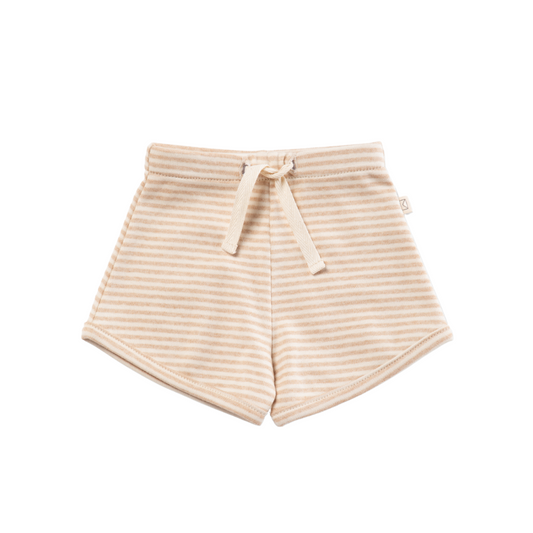 organic cottton shorts stripes