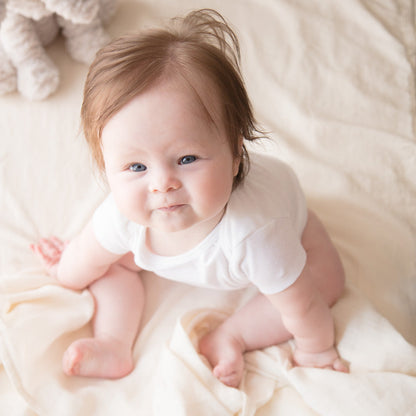 Organic Cotton Sateen Crib Sheet