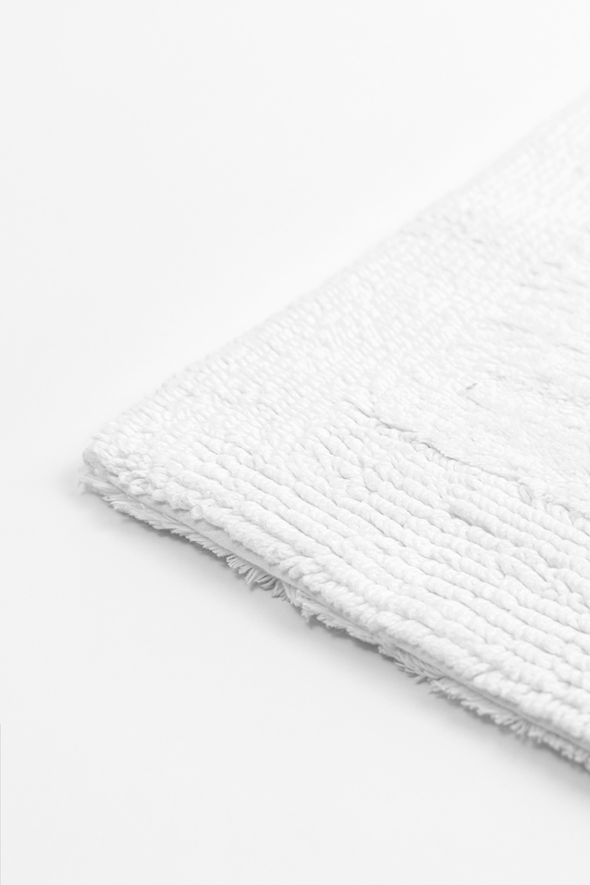 Puro Organic Cotton Reversible Bath Rug Collection