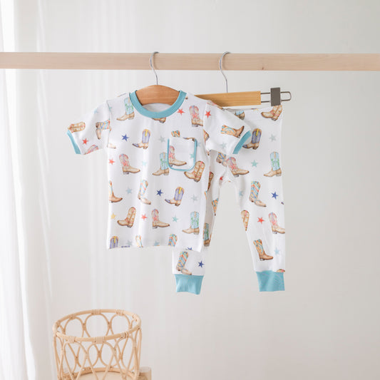 Giddy Up Organic Cotton Kids Pajamas