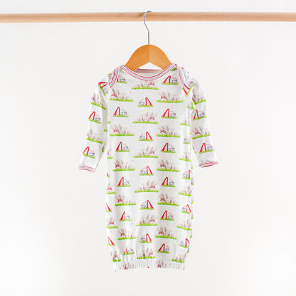 Mascot Mania in Alabama Organic Cotton Kids Pajamas