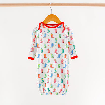 Jingle Boots Organic Cotton Kids Pajamas