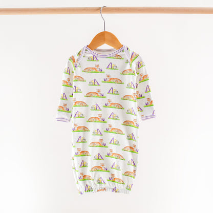Mascot Mania in Louisiana Organic Cotton Kids Pajamas