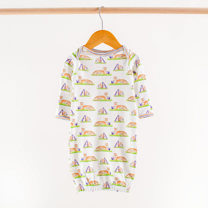 Mascot Mania in Auburn Organic Cotton Kids Pajamas