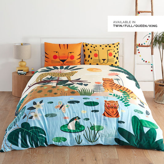 In The Jungle Duvet Cover & Pillowcase