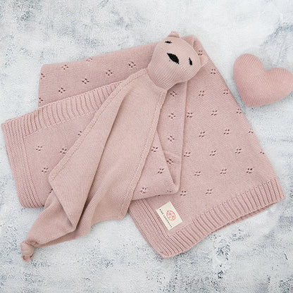 Trefle Infant Baby Blanket Set - Vanilla