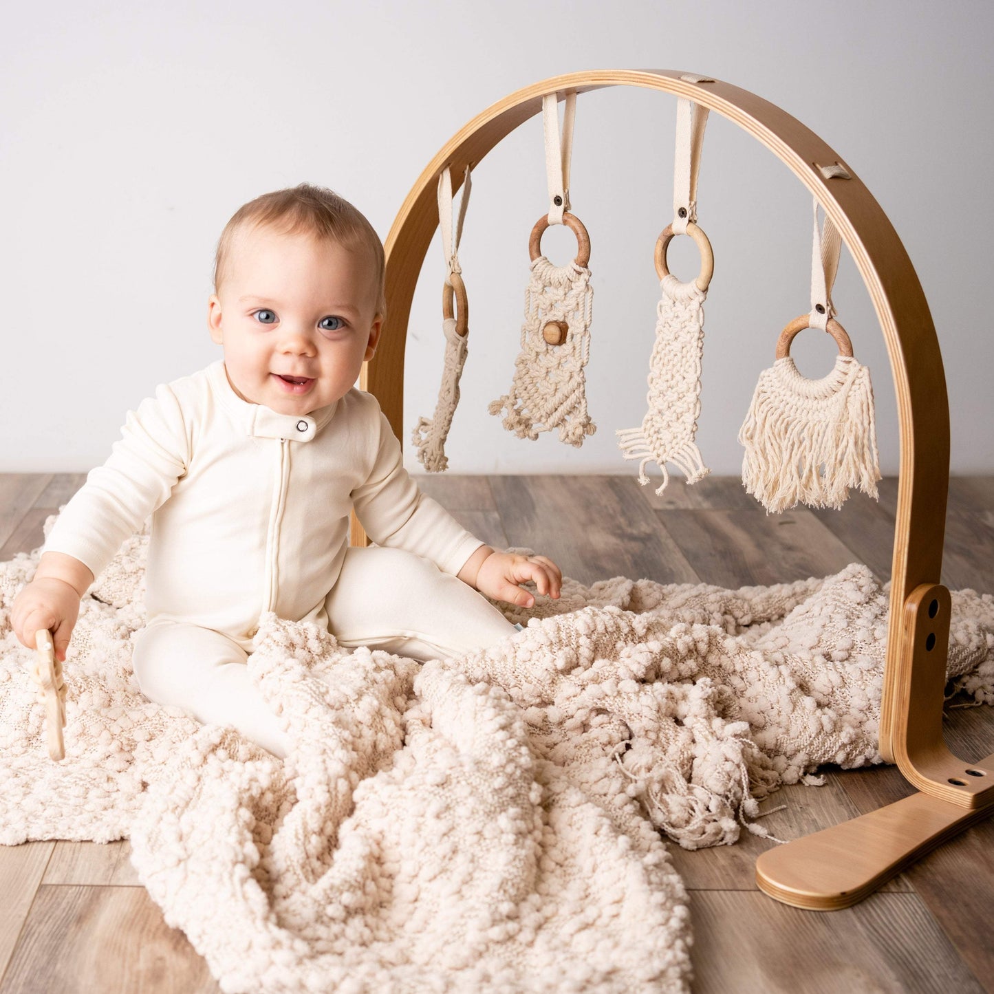 Organic Cotton Footie | ivory