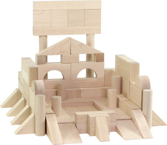 Maple Lamdmark Engineer  Blocks Set 78 pieces