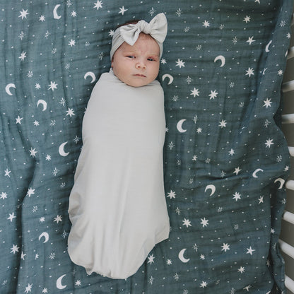 Night Sky Muslin Quilt - Nature's Crib