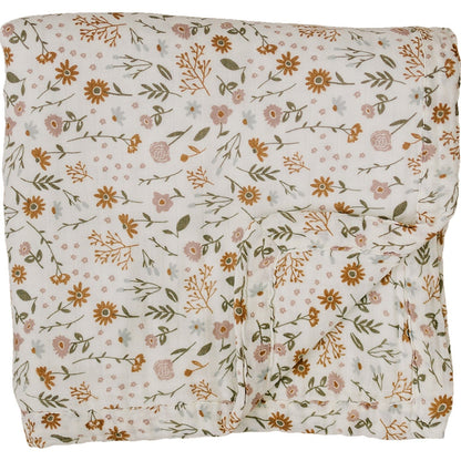 Meadow Floral Muslin Quilt - Nature's Crib