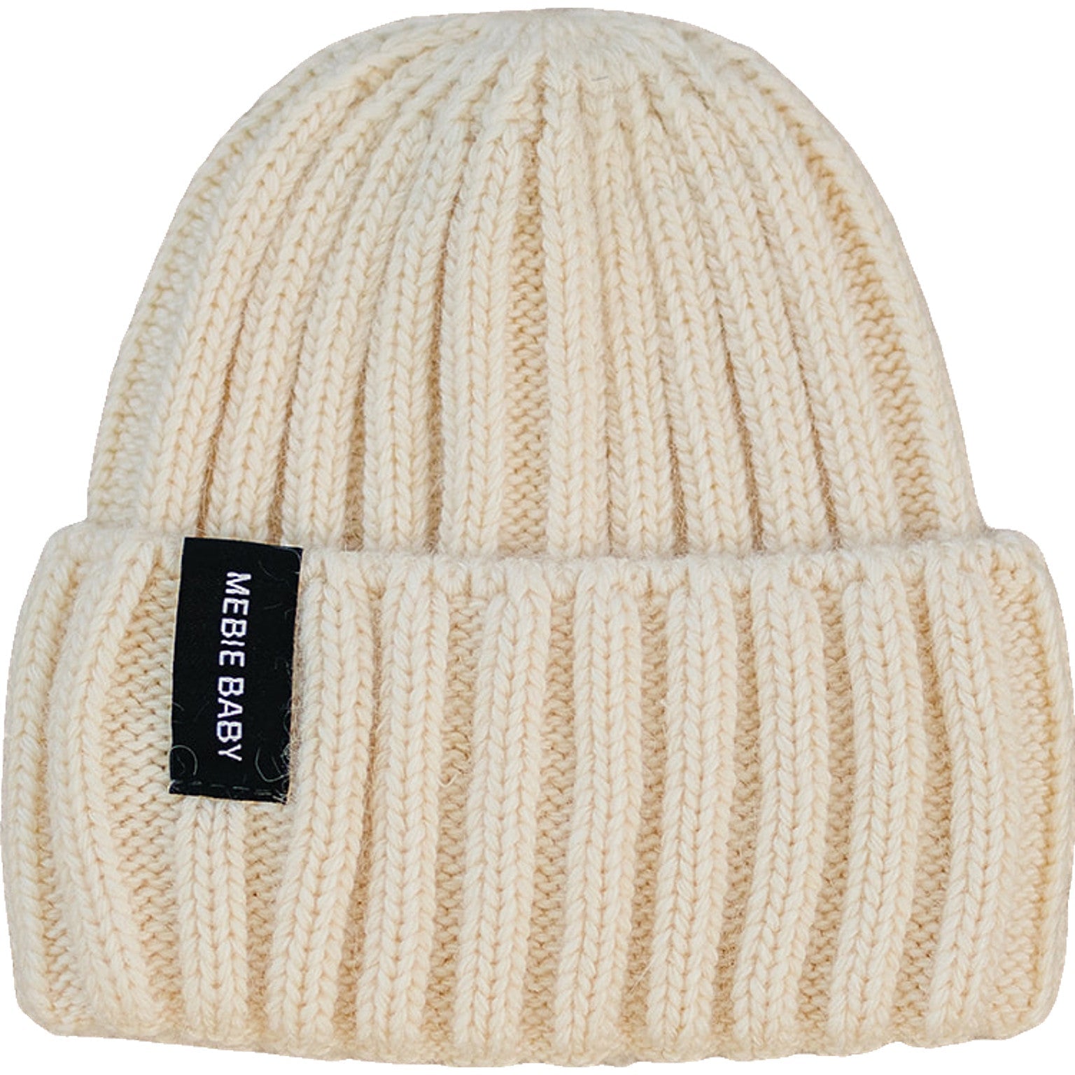 Mebie Baby,Cream Chunky Knit Beanie